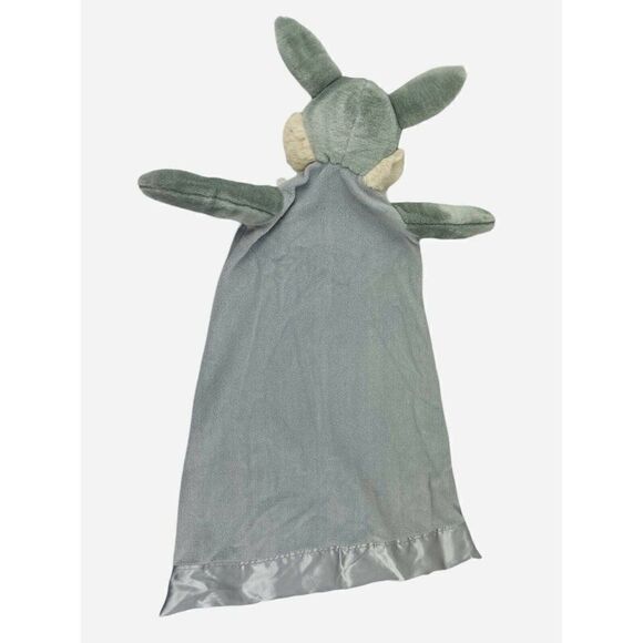 RARE Disney Thumper Gray Satin Edge Lovey Baby Blanket Bambi Rabbit Nursery HTF - Picture 2 of 6